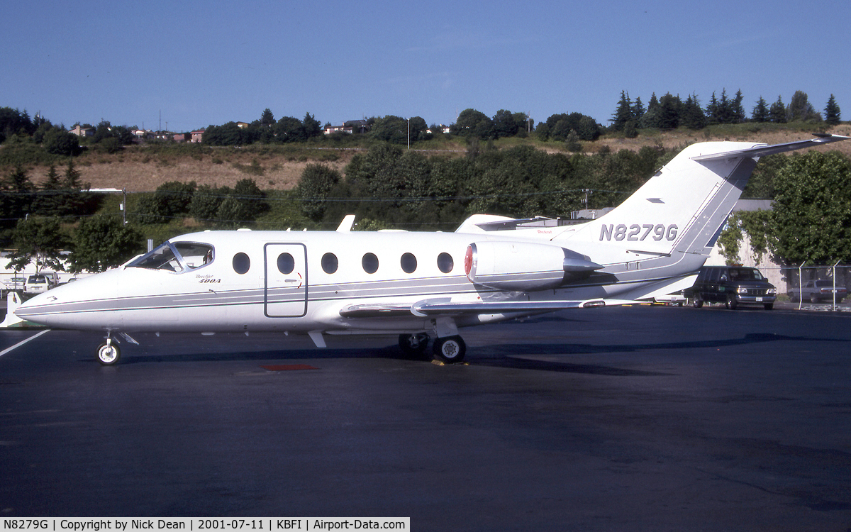 N8279G, 1993 Beech 400A Beechjet C/N RK-79, KBFI