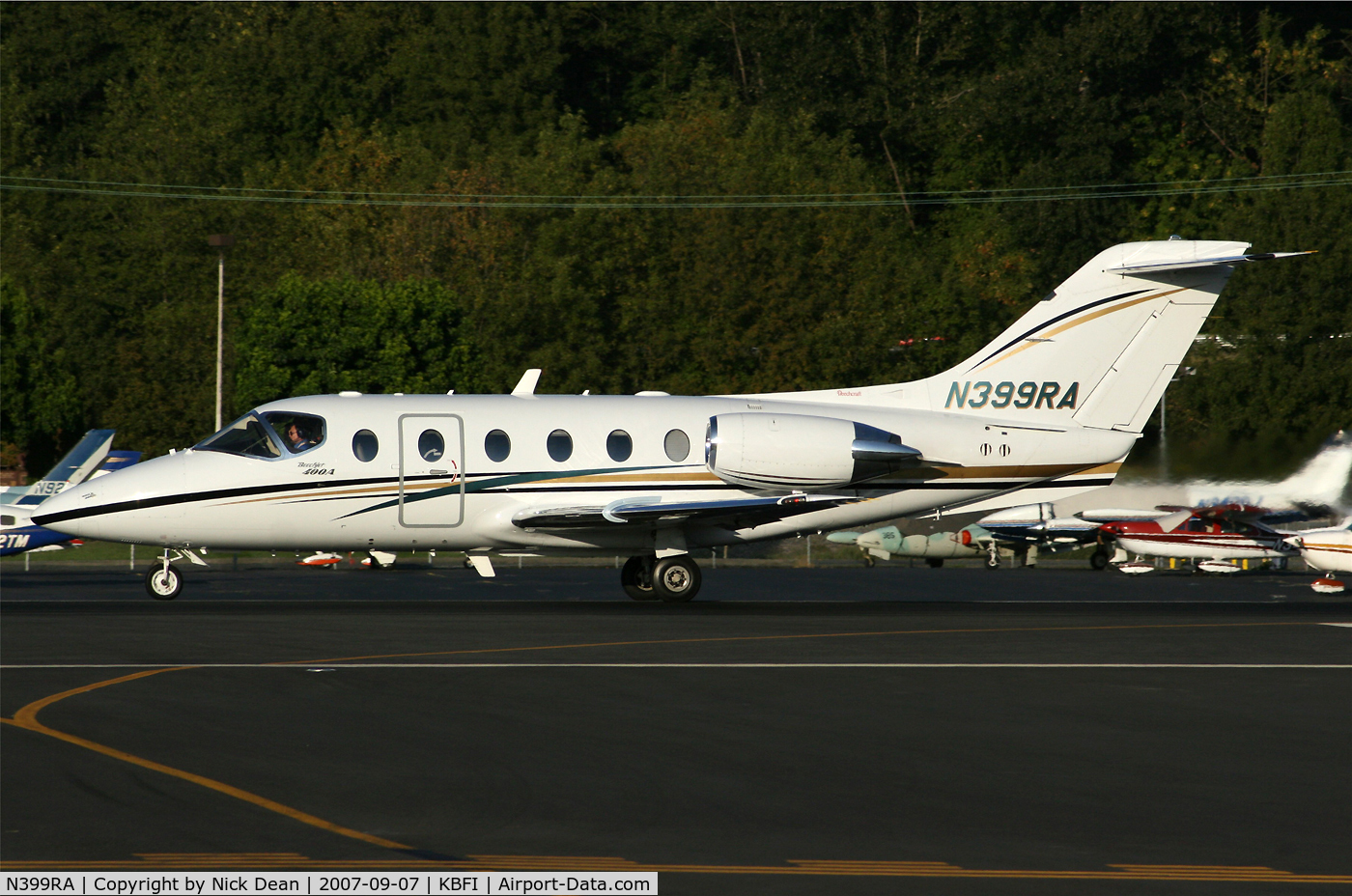 N399RA, 1998 Raytheon 400A Beechjet C/N RK-200, KBFI