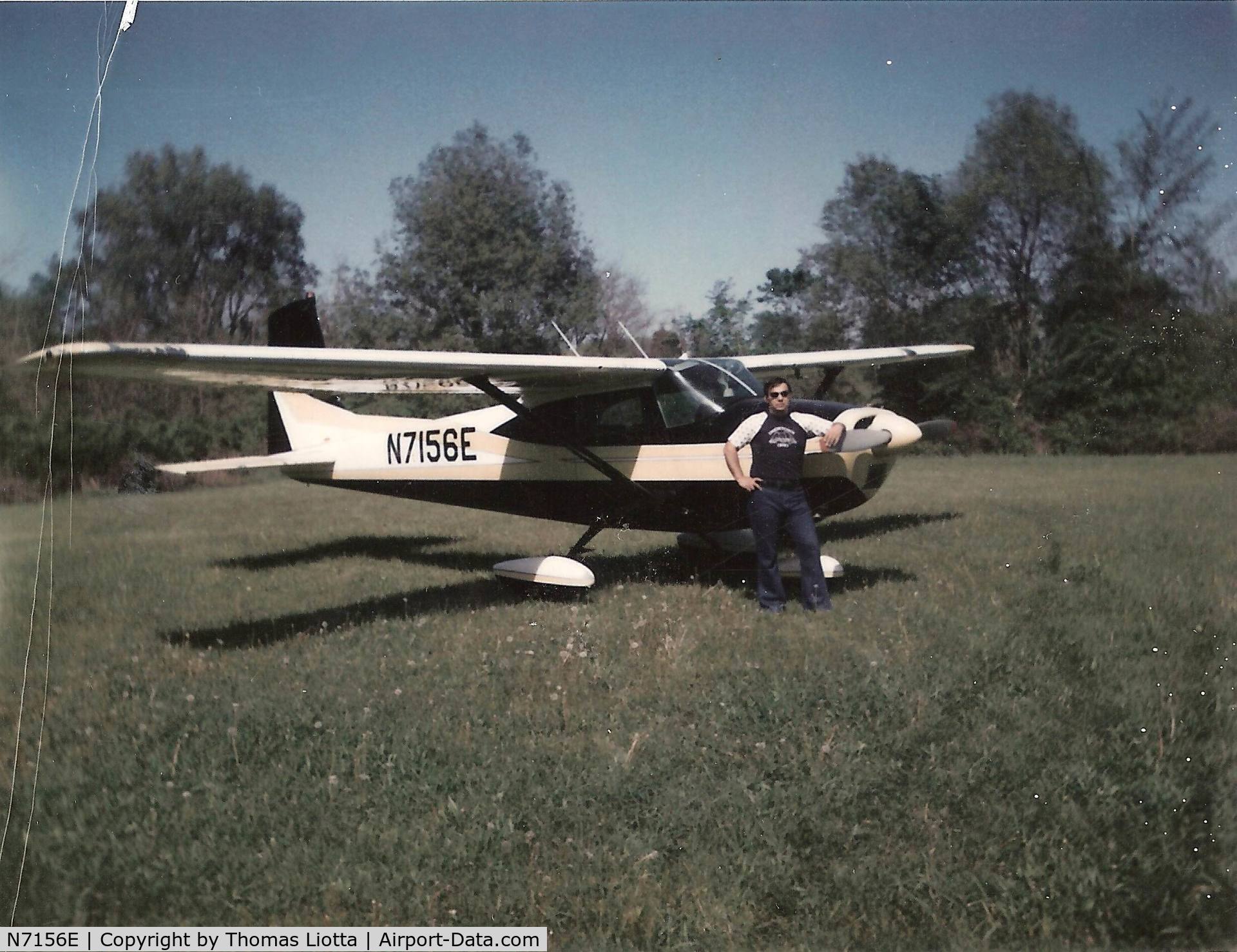 N7156E, 1959 Cessna 182B Skylane C/N 52156, Pleasant Hill Landing Strip, Mansfield, OH - Now Closed.