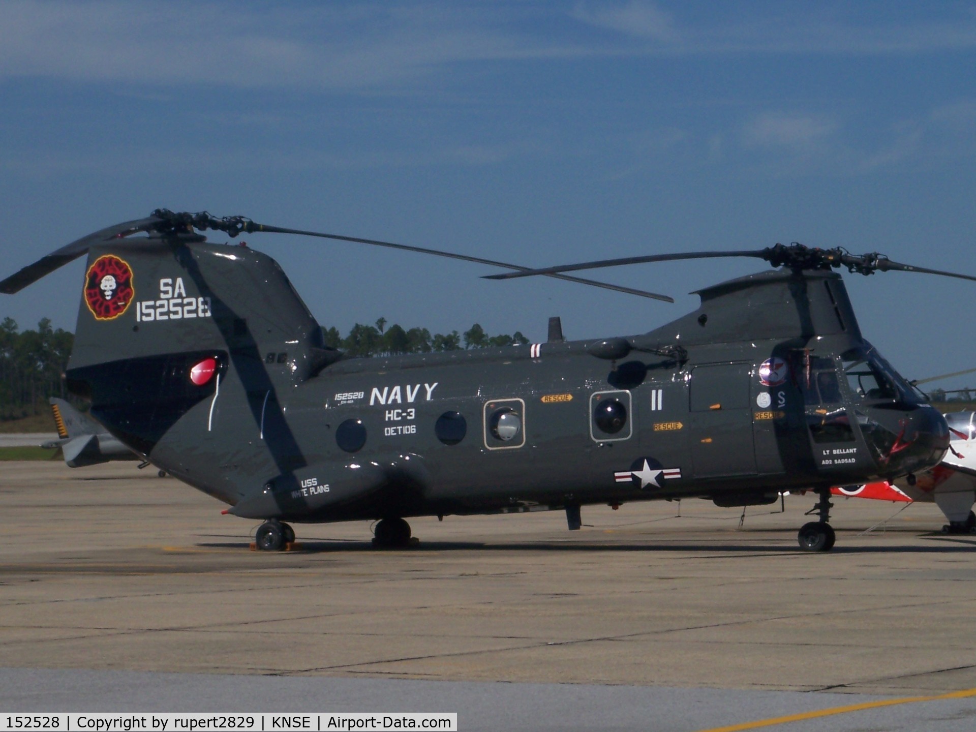 152528, Boeing Vertol CH-46A Sea Knight C/N 2149, At NAS Whiting Field 2008 open house
