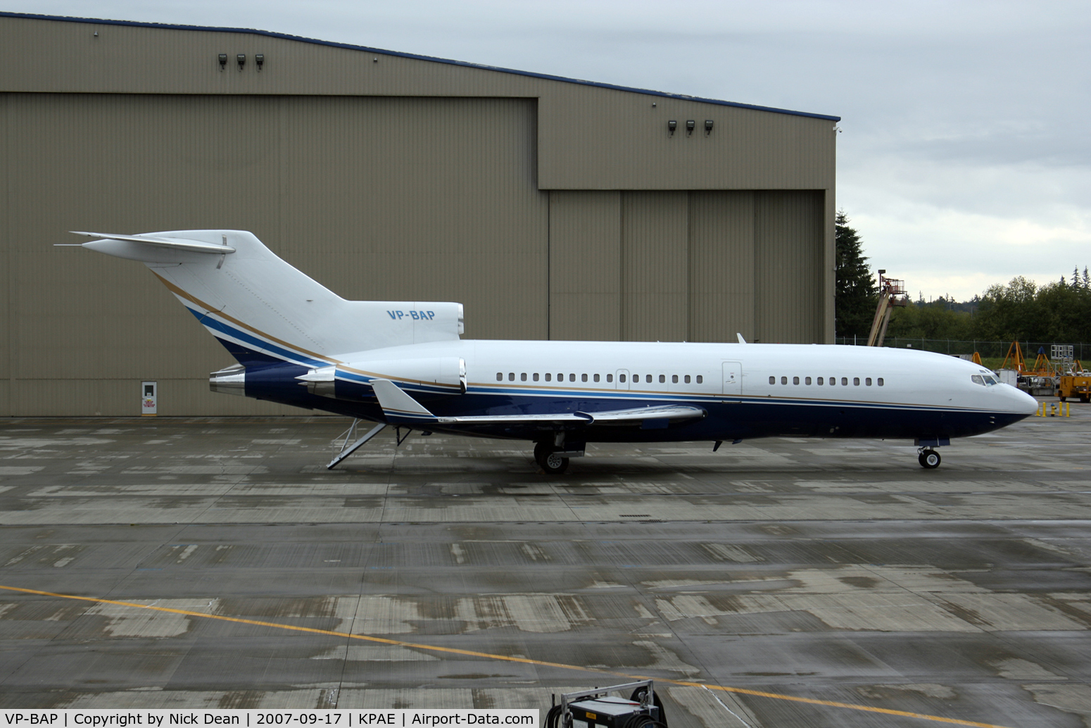 VP-BAP, 1967 Boeing 727-21 C/N 19260, KPAE