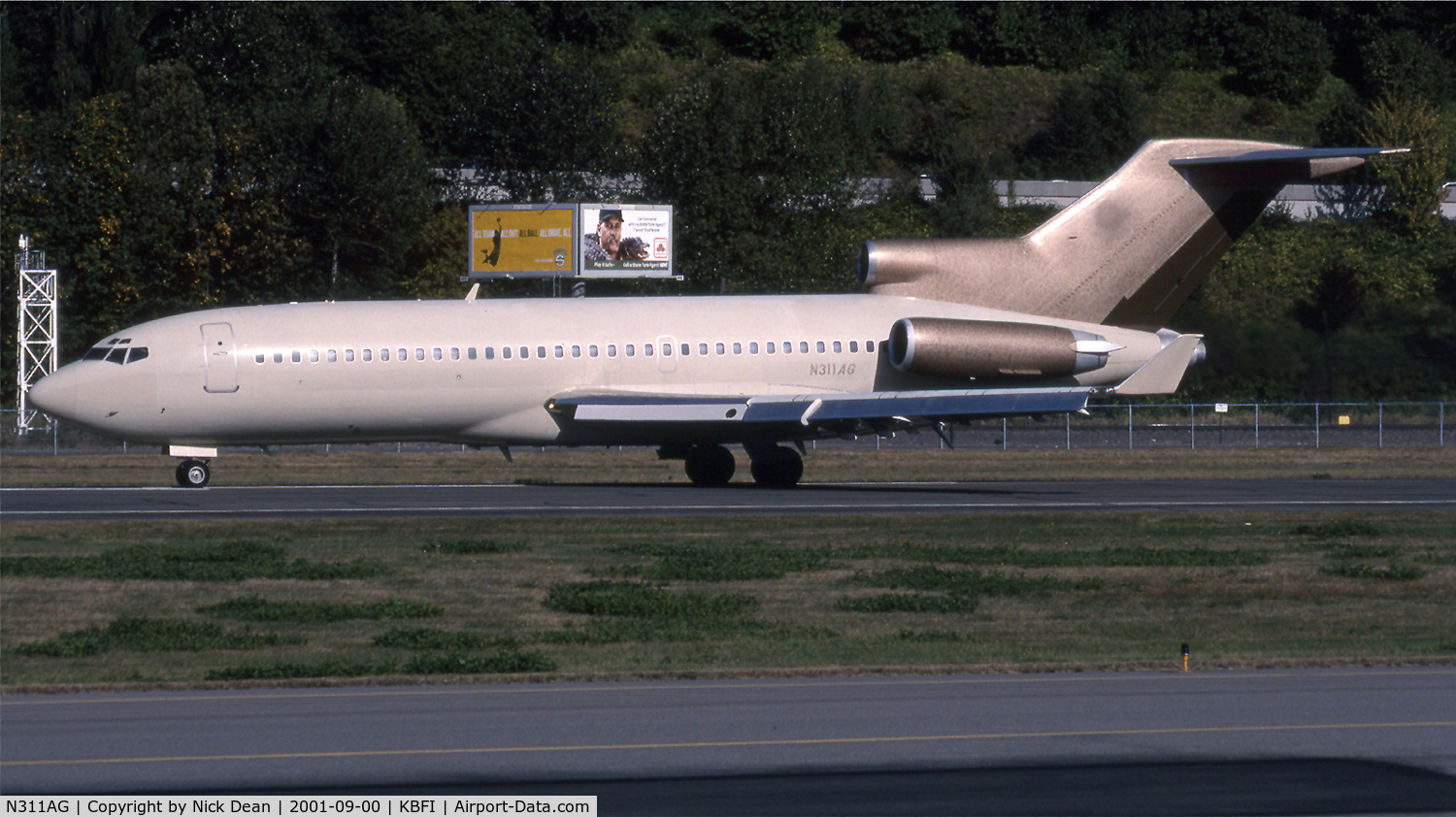 N311AG, 1971 Boeing 727-17 C/N 20512, KBFI