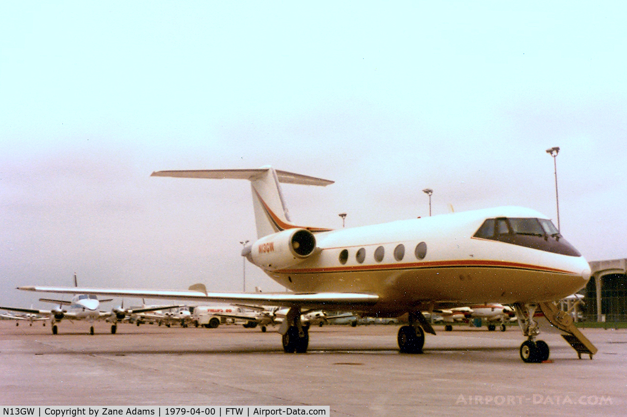 N13GW, 1969 Gulfstream Aerospace G1159B C/N 775, Registered as Gulfstream G-1159 ex N804GA, N723J, N6PC - Meacham Field