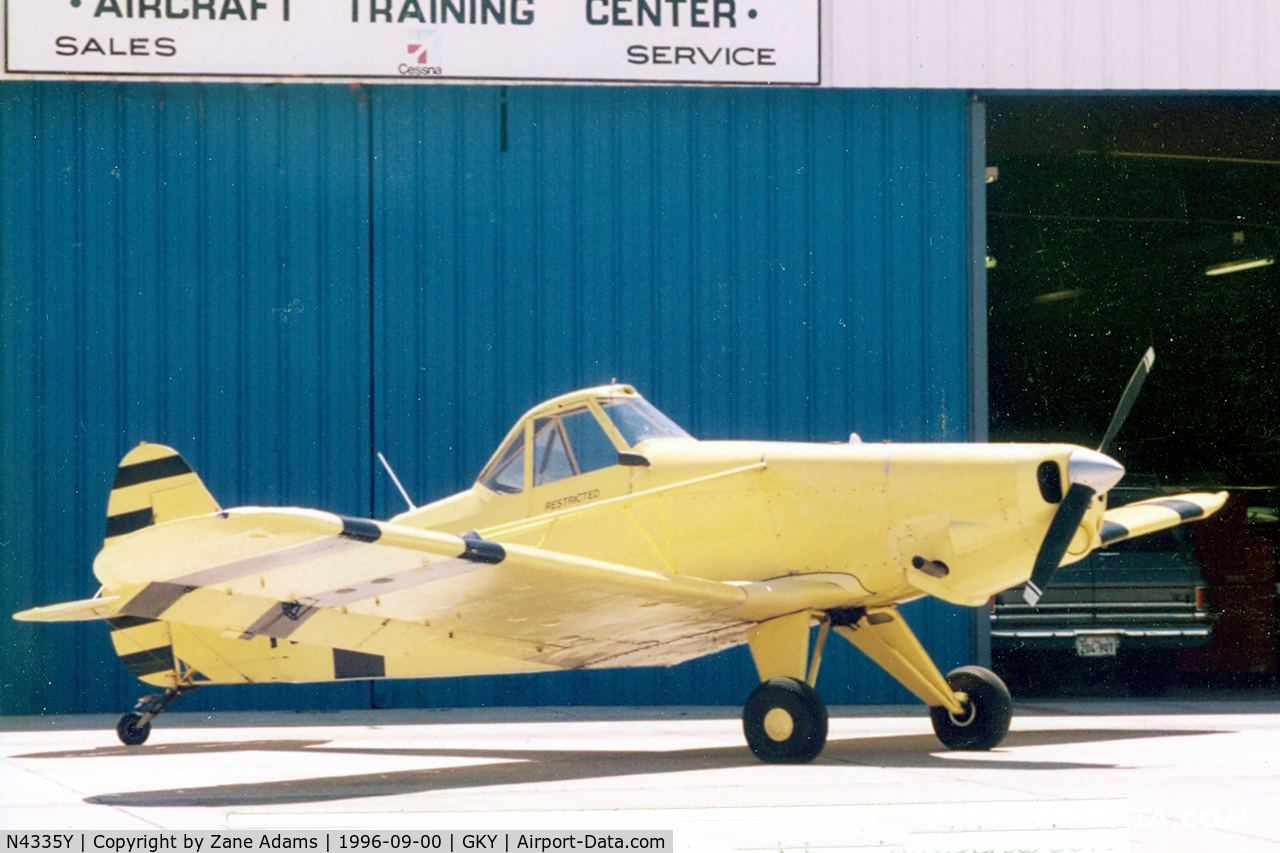 N4335Y, Piper PA-25-235 Pawnee C/N 25-4827, At Arlington Municipal - Used for banner towing