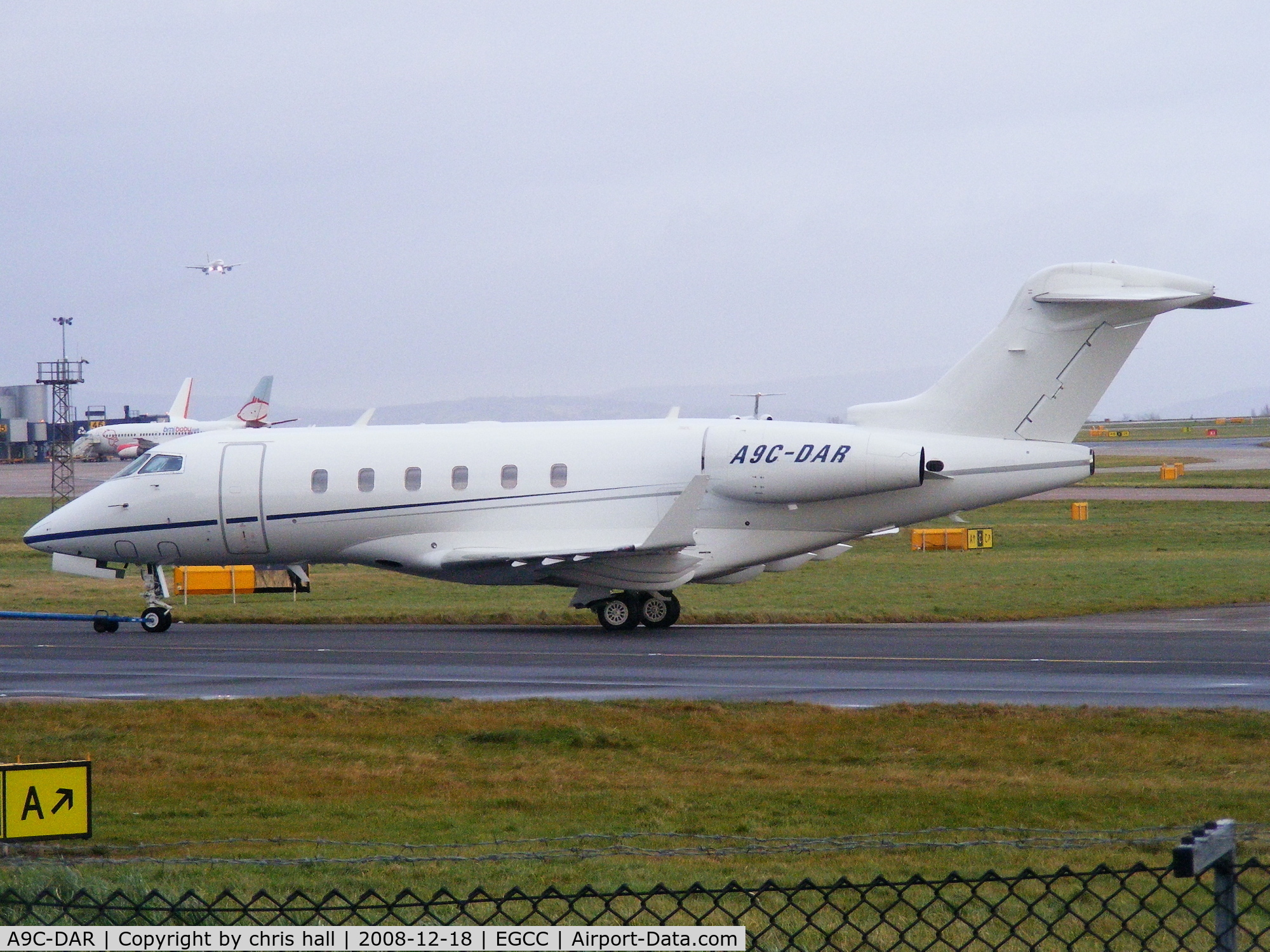 A9C-DAR, 2007 Bombardier Challenger 300 (BD-100-1A10) C/N 20169, Avcon Jet AG; Ex G-UYGB