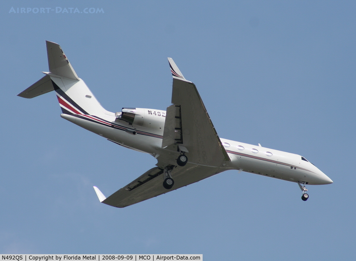 N492QS, 1999 Gulfstream Aerospace G-IV C/N 1392, Net Jets Gulfstream IV