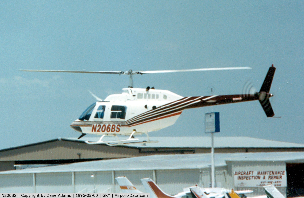 N206BS, Bell 206B JetRanger III C/N 4201, At Arlington Municipal - Bell 206B