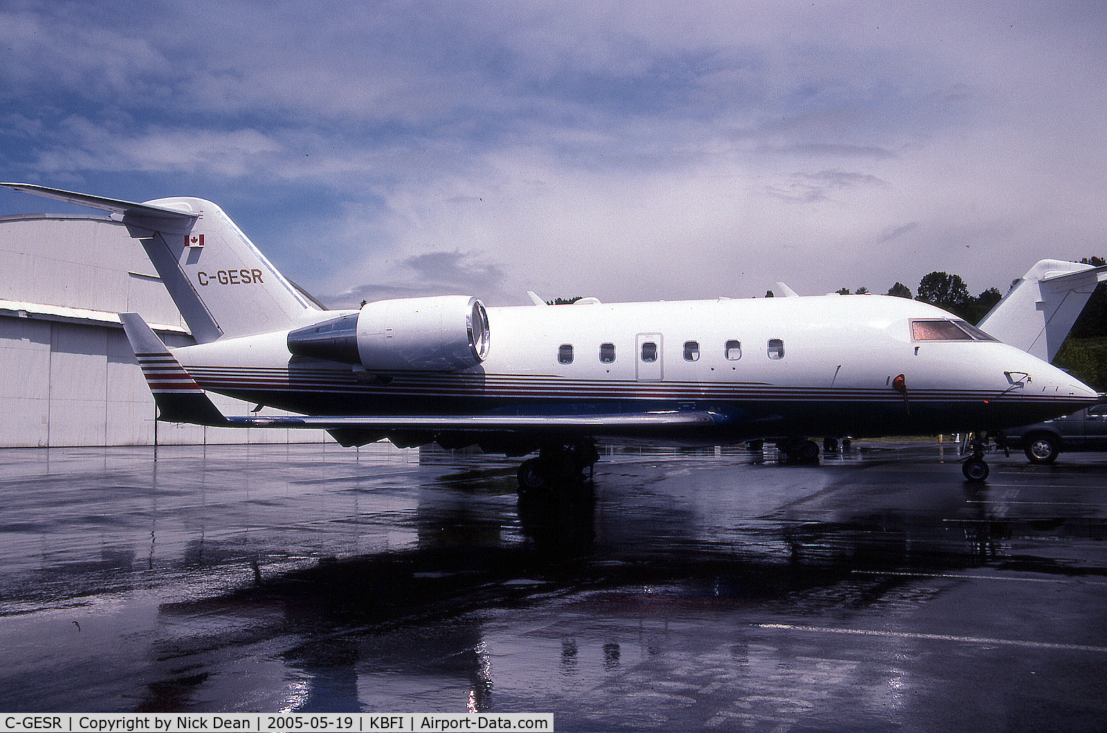 C-GESR, 1983 Canadair Challenger 601 (CL-600-2A12) C/N 3003, KBFI