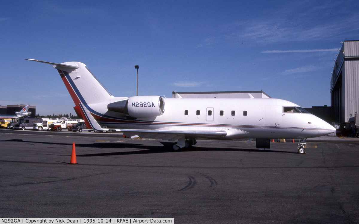 N292GA, 1983 Canadair Challenger 601 (CL-600-2A12) C/N 3014, KPAE