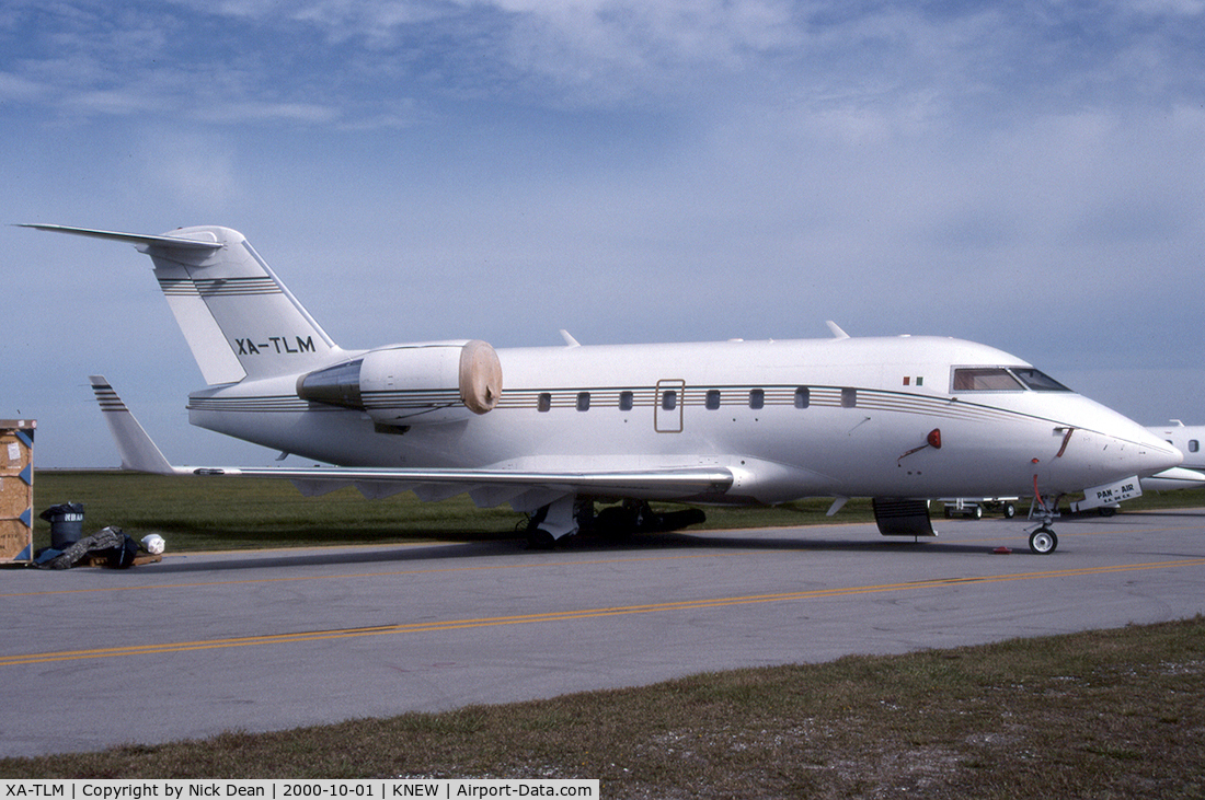 XA-TLM, 1991 Canadair Challenger 601-3A (CL-600-2B16) C/N 5097, KNEW