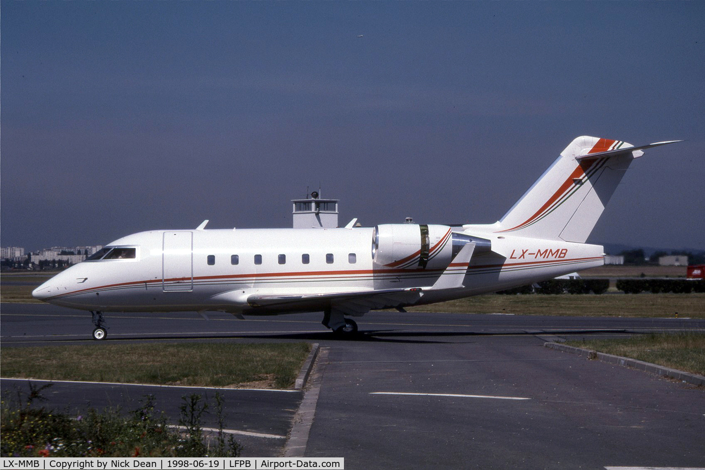 LX-MMB, 1994 Canadair Challenger 601-3R (CL-600-2B16) C/N 5146, LFPB