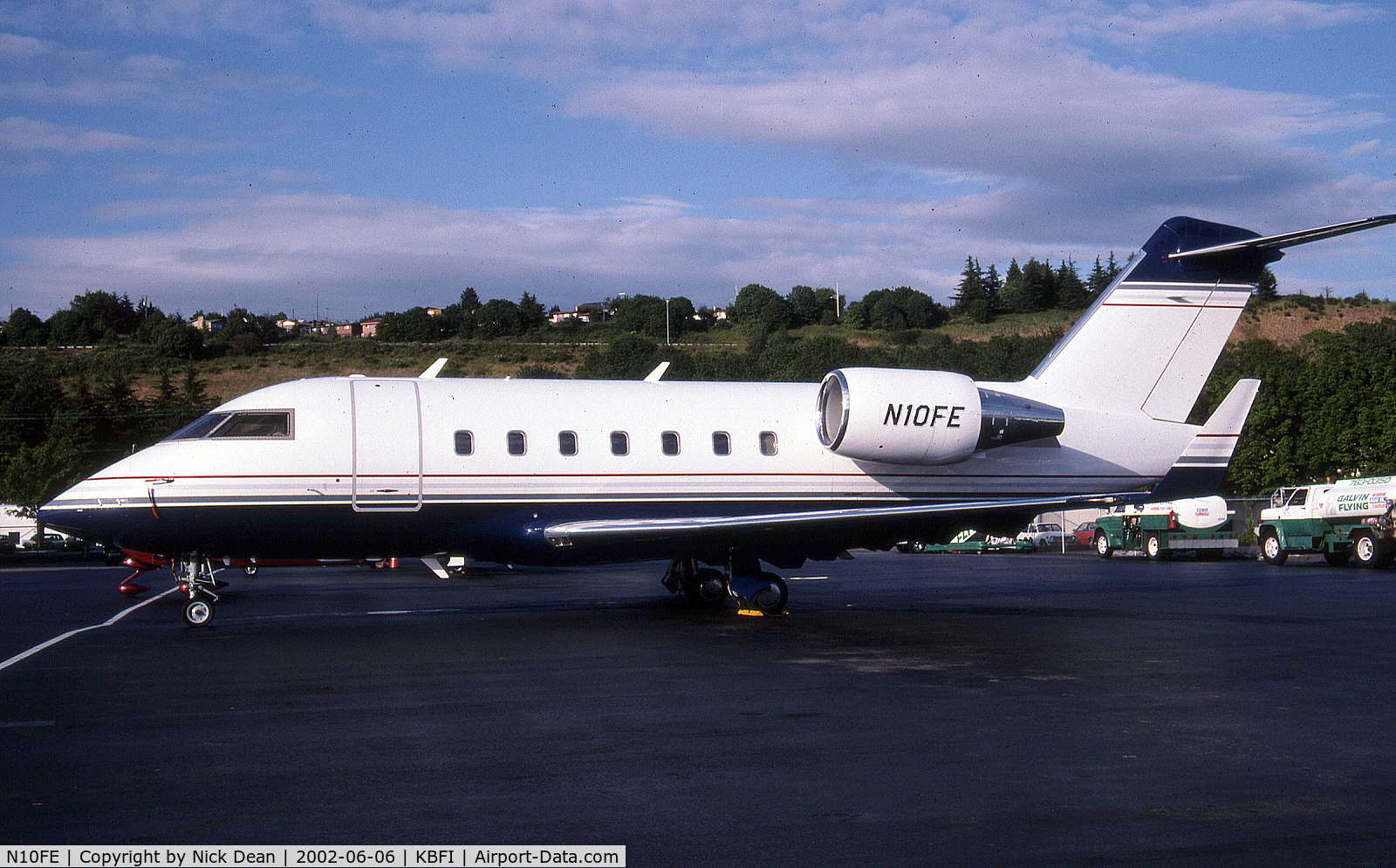 N10FE, 1995 Canadair Challenger 600S (CL-600-1A11) C/N 1074, KBFI
