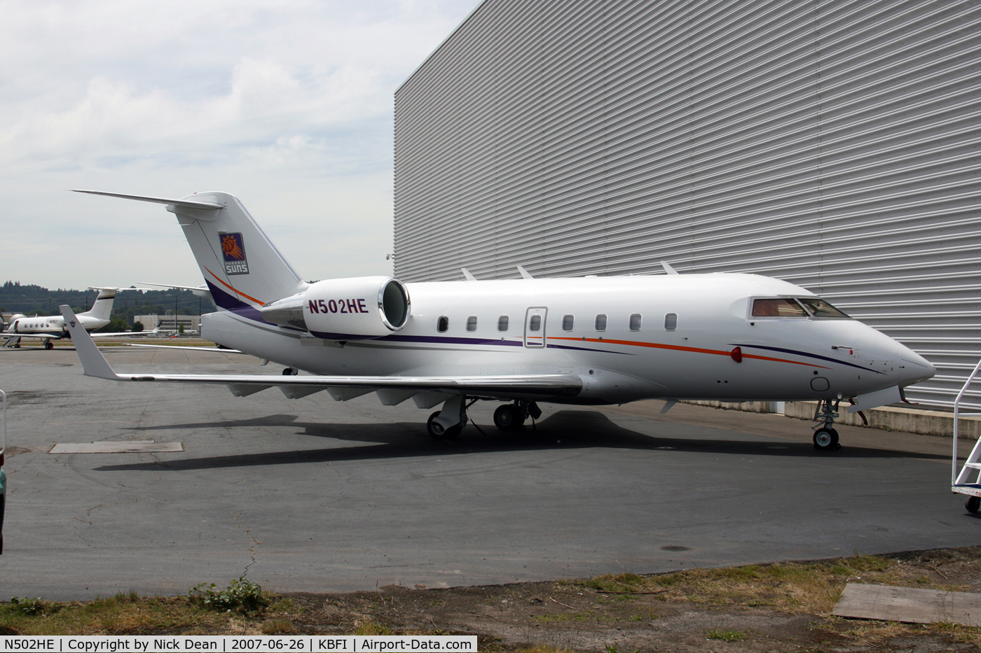 N502HE, 1992 Canadair Challenger 601-3A (CL-600-2B16) C/N 5111, KBFI