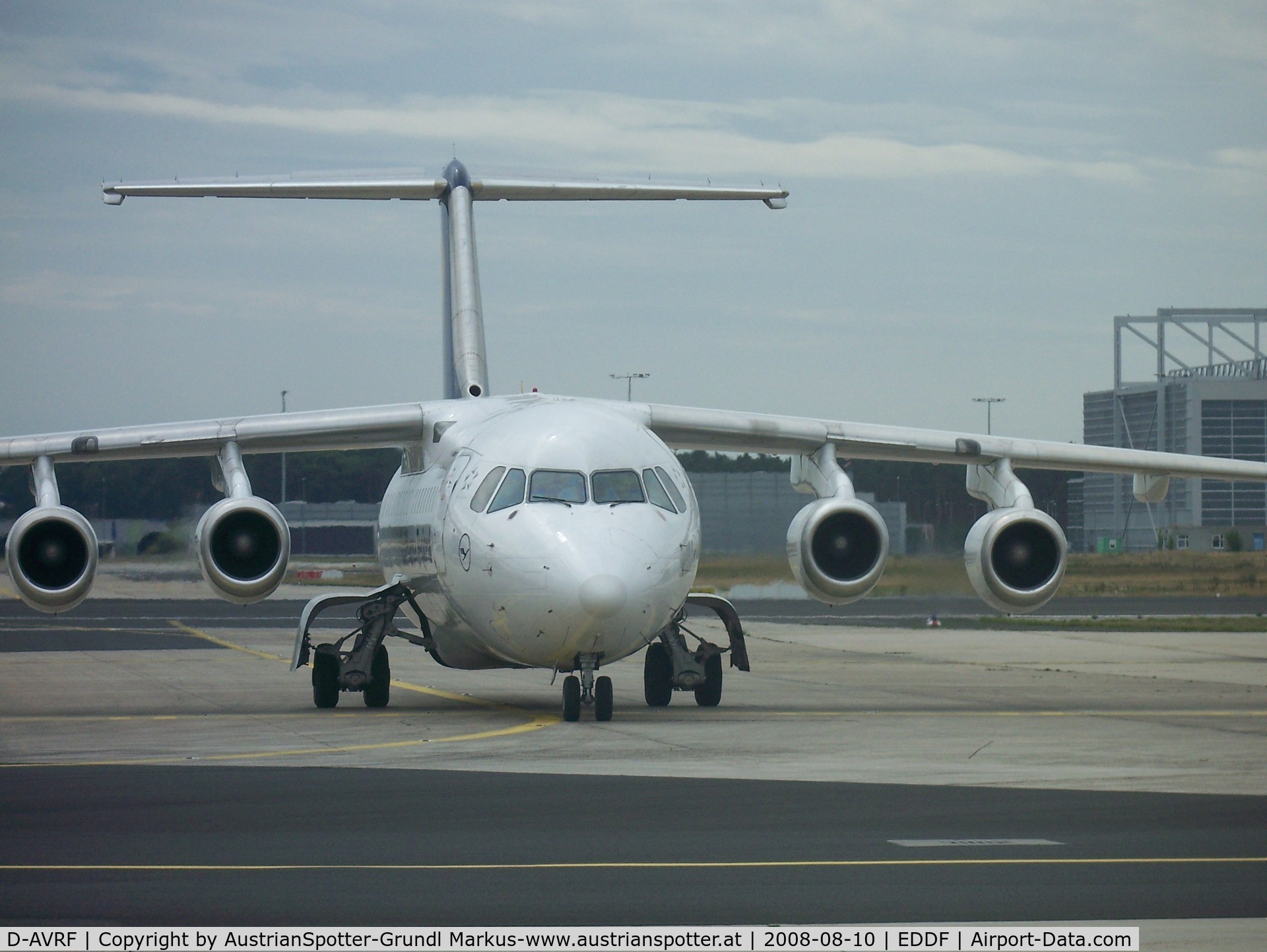 D-AVRF, 1995 British Aerospace Avro 146-RJ85 C/N E.2269, Lufthansa CityLine