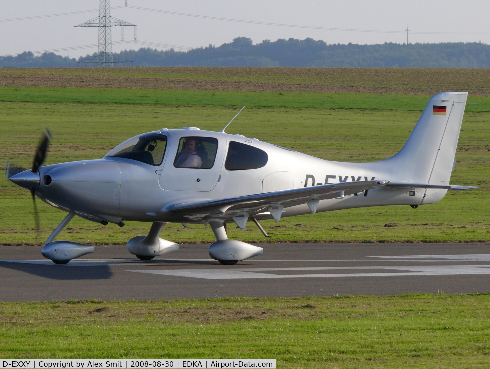 D-EXXY, 2008 Cirrus SR22 C/N 2969, Cirrus Aircraft SR22 D-EXXY