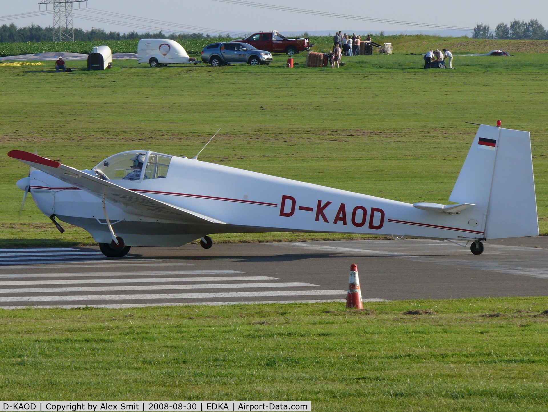 D-KAOD, Scheibe SF-25C Falke C/N 44229, Scheibe SF-25C Falke D-KAOD