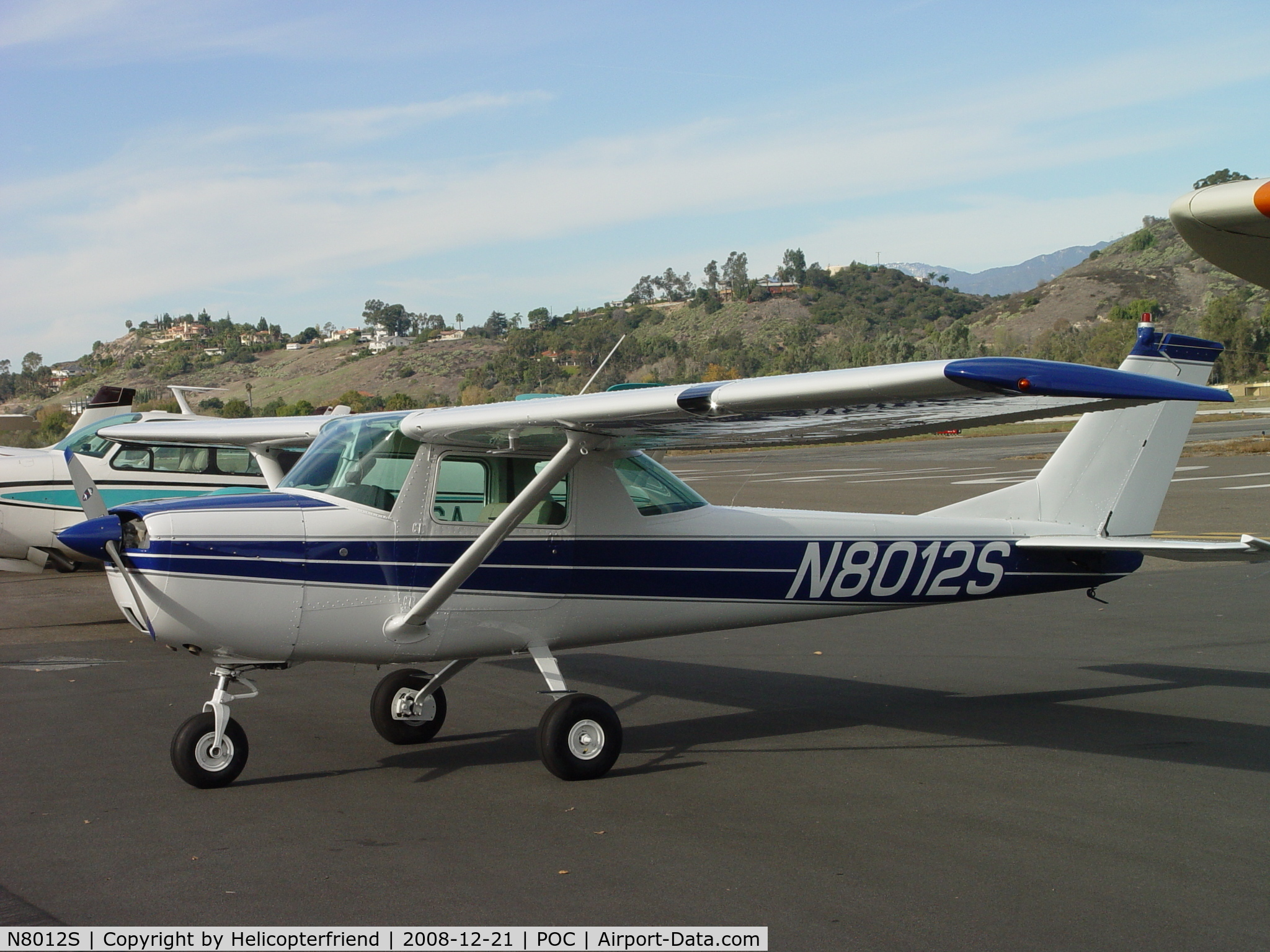 N8012S, 1965 Cessna 150F C/N 15061612, On display at Brackett/Flying in/Flying out