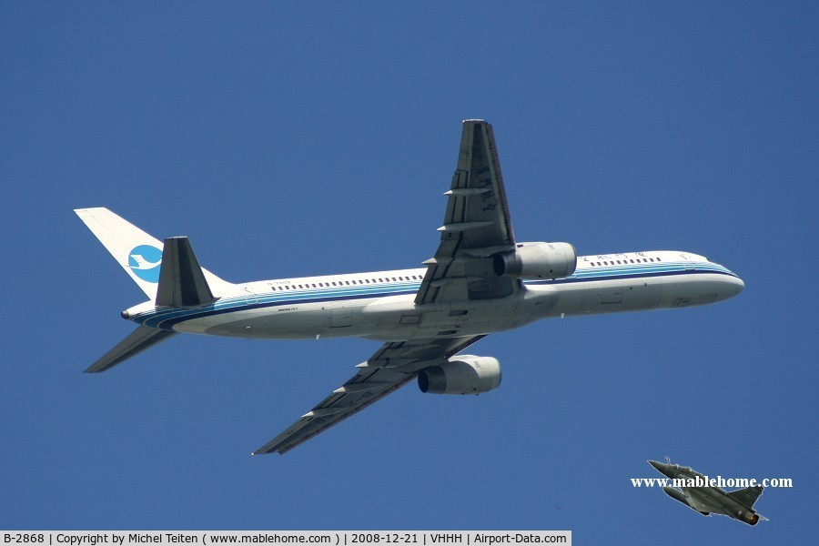 B-2868, 2001 Boeing 757-25C C/N 32941, Xiamen Airlines