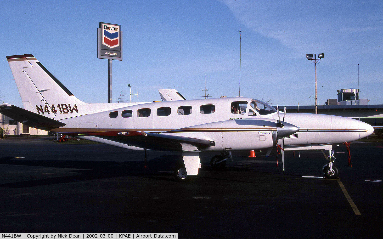 N441BW, Cessna 441 C/N 441-0034, KPAE