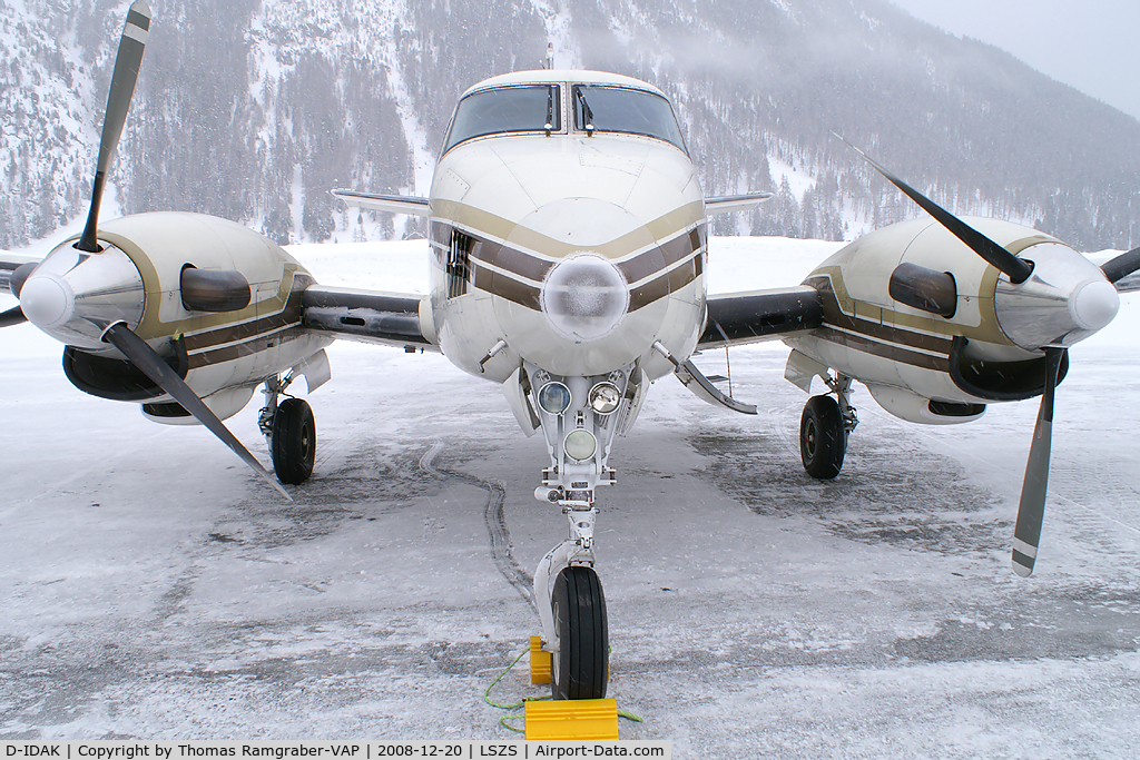 D-IDAK, Beech C90 King Air C/N LJ-647, Transavia Luftfahrtunternehmen Beech 90 King Air