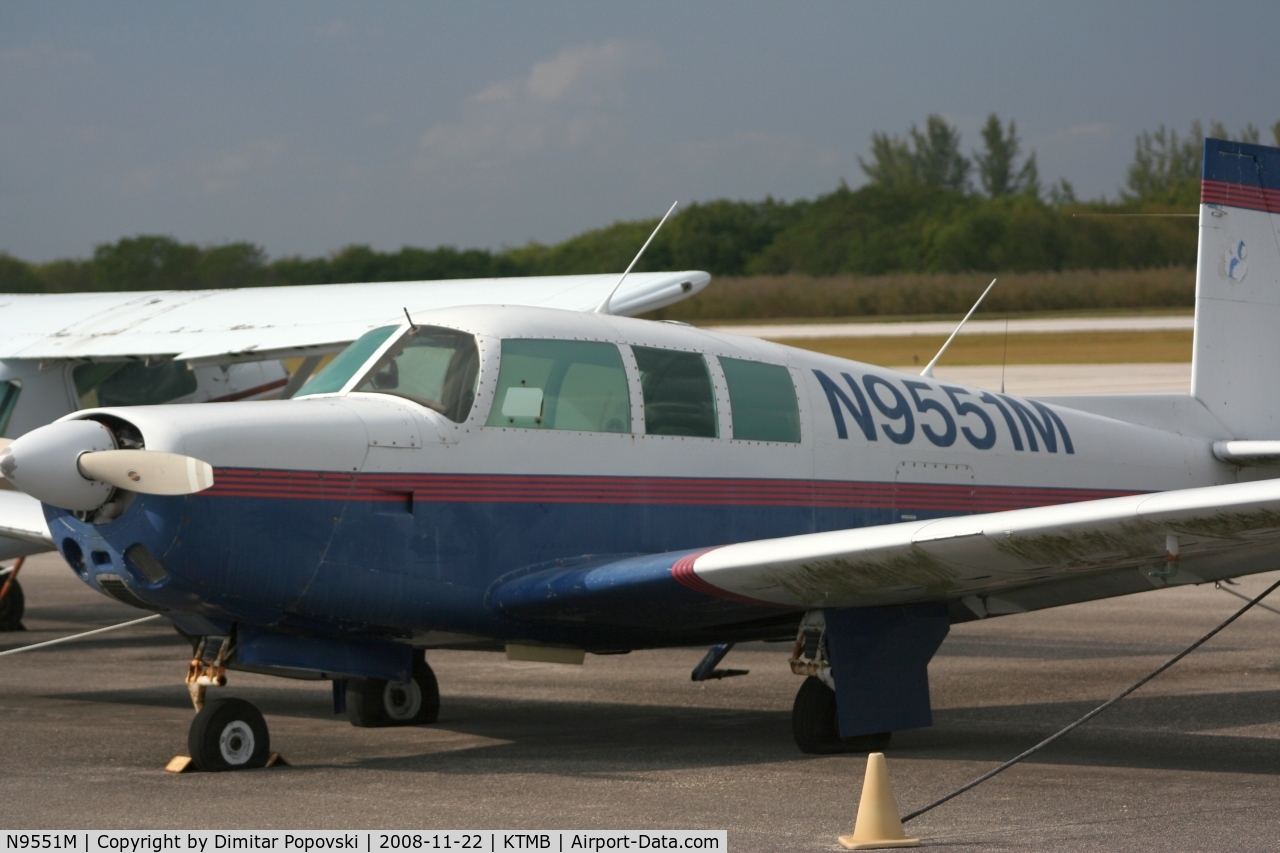 N9551M, 1966 Mooney M20F Executive C/N 670128, In need of some TLC