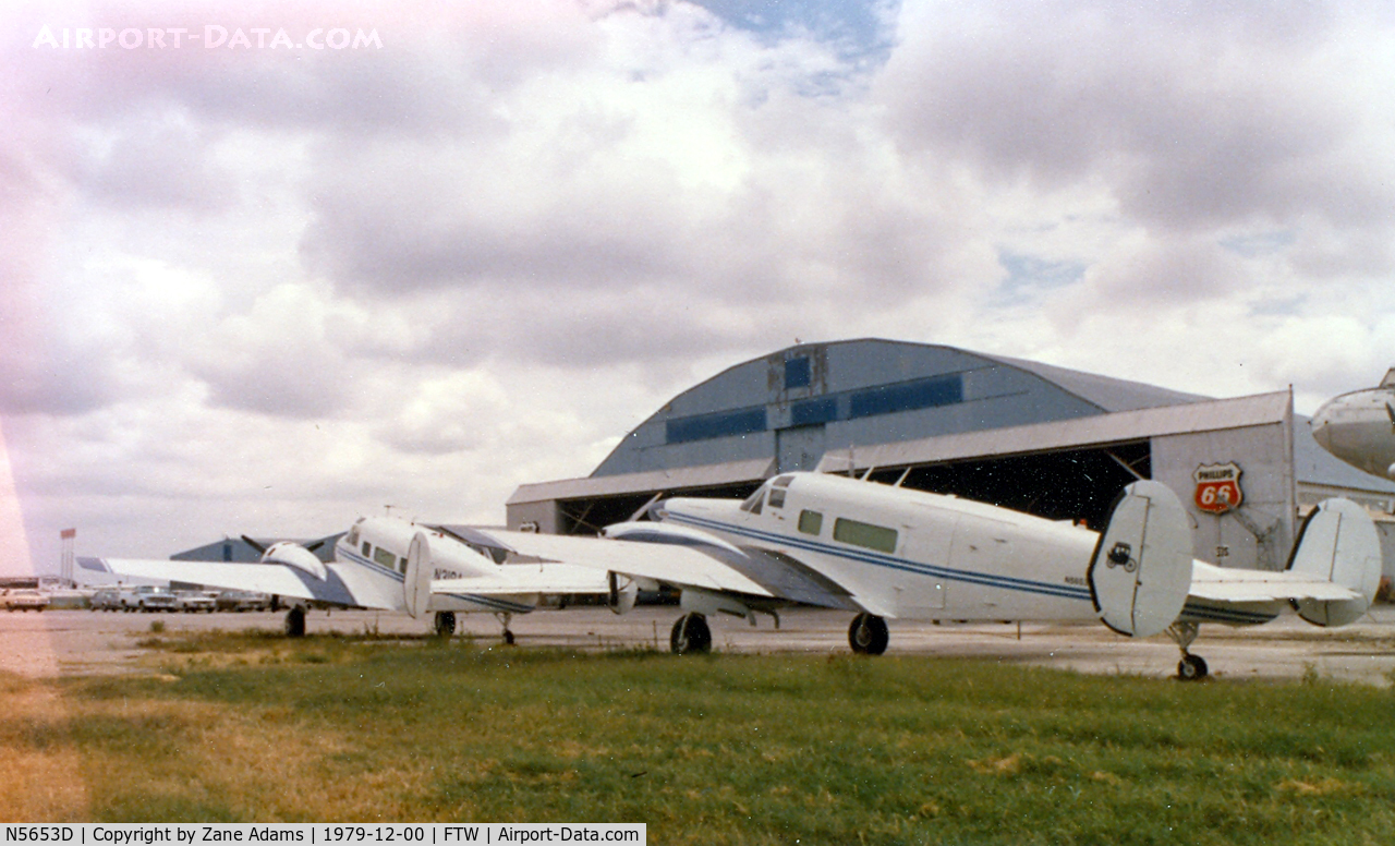 N5653D, 1958 Beech E18S C/N BA-385, D-18 - Turbine Long Nose conversion - SMB Stage Lines at Mecham Field