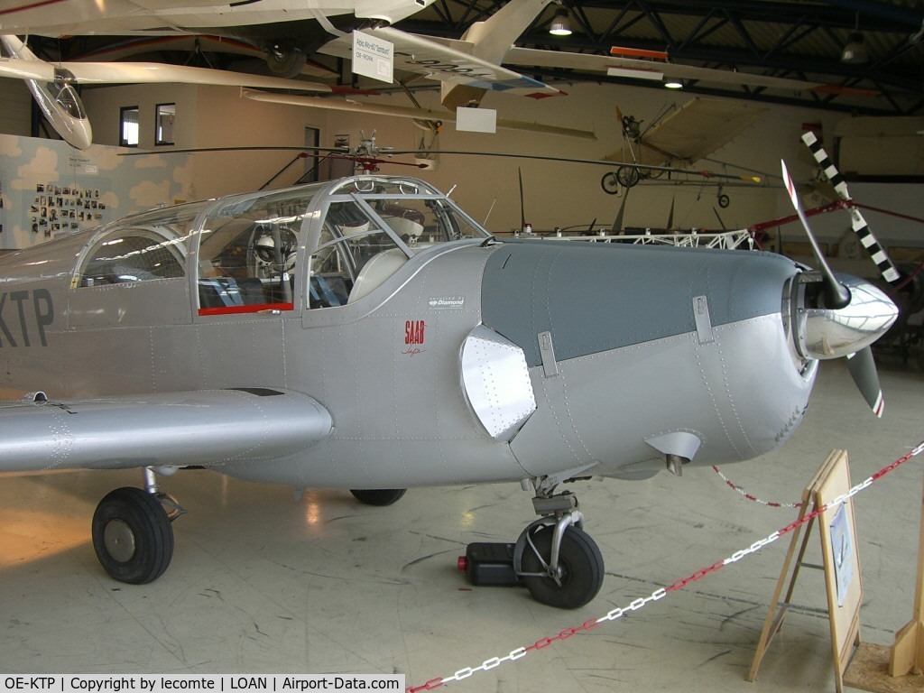 OE-KTP, 1964 Saab 91D Safir C/N 91-464, Saab Safir trainer