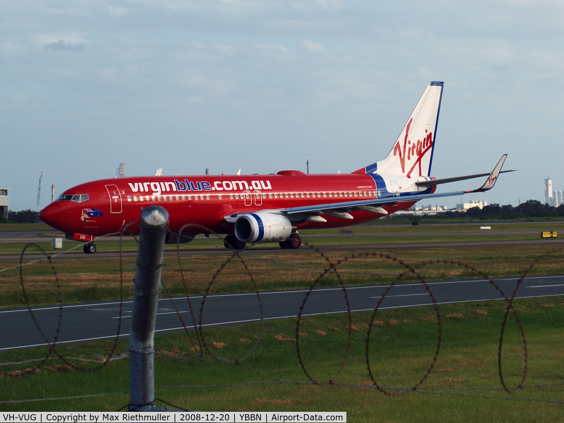 VH-VUG, 2006 Boeing 737-8FE C/N 34438, Qantas 