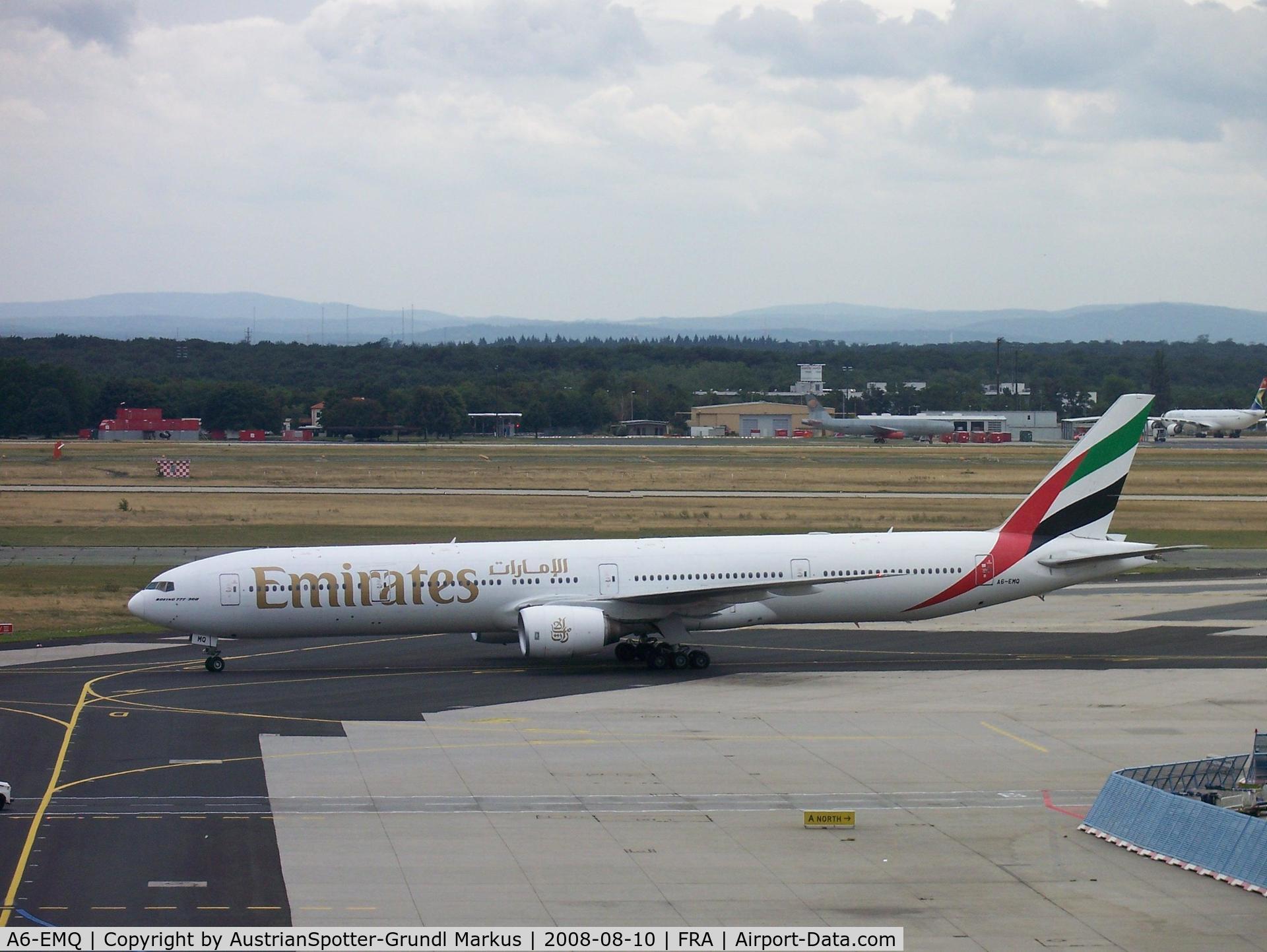 A6-EMQ, 2002 Boeing 777-31H C/N 32697, Emirates