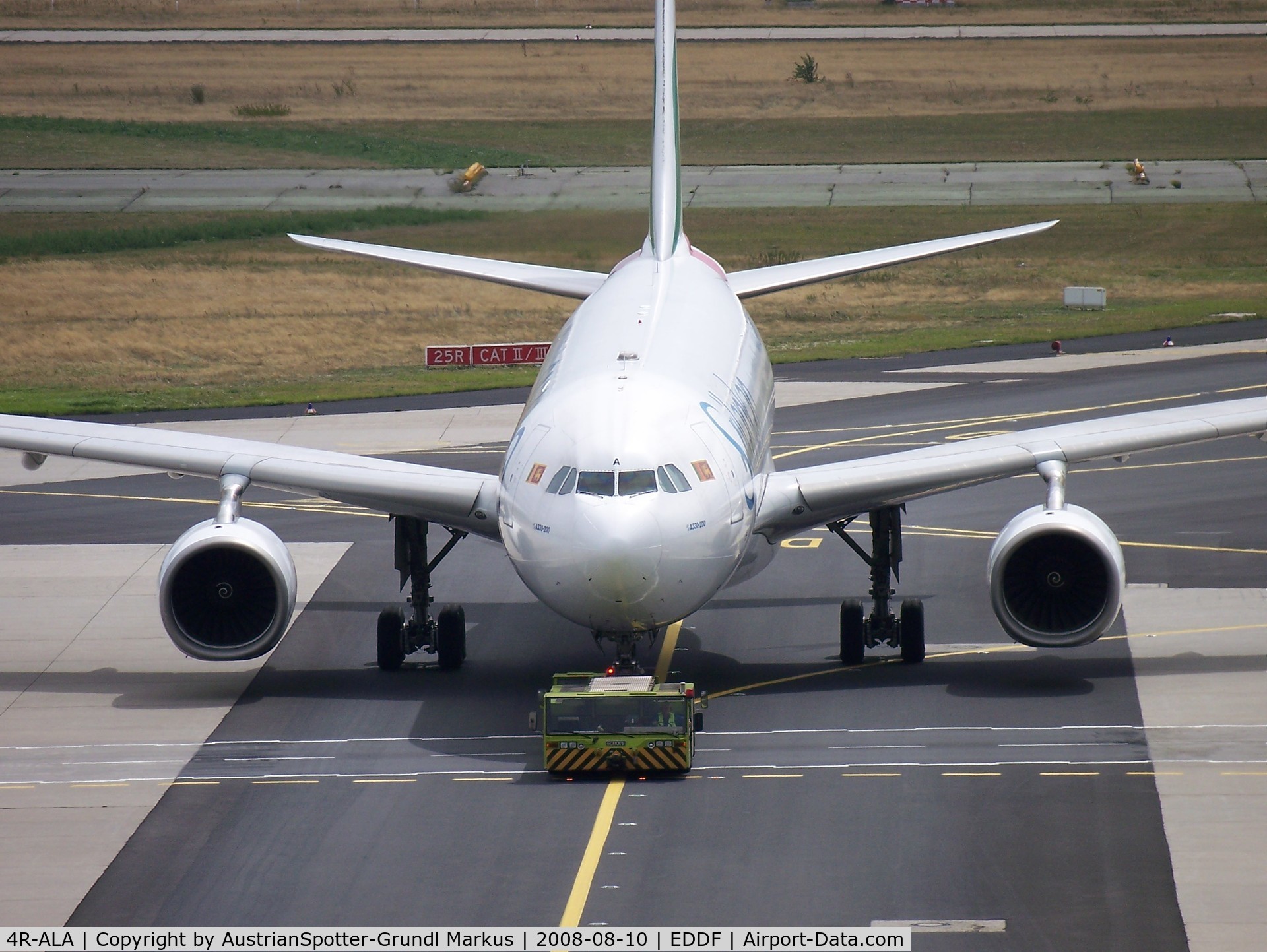 4R-ALA, 1999 Airbus A330-243 C/N 303, SriLankan