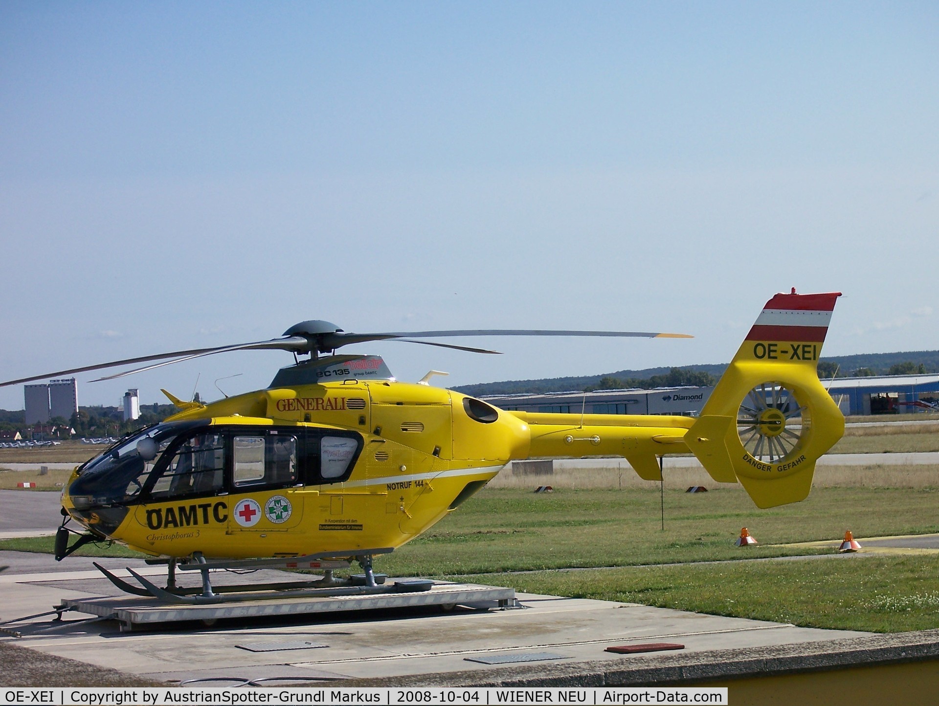 OE-XEI, 2000 Eurocopter EC-135T-2 C/N 0168, ÖAMTC