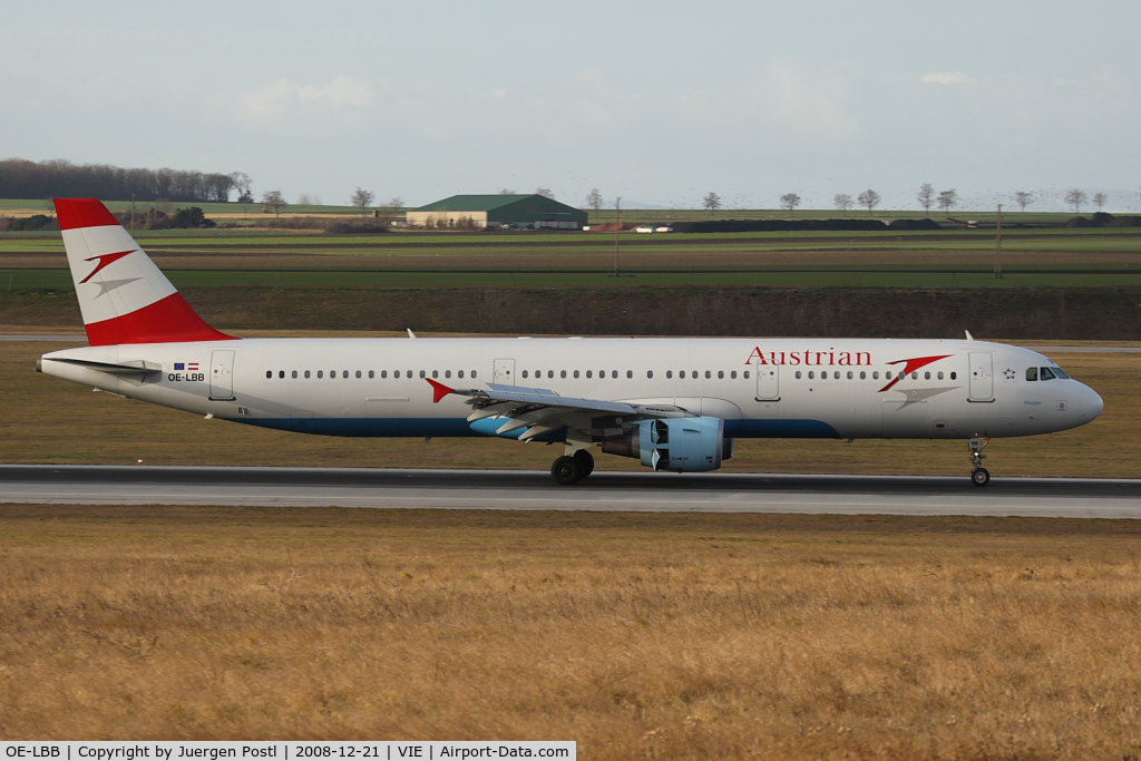 OE-LBB, 1995 Airbus A321-111 C/N 570, Airbus A321-111