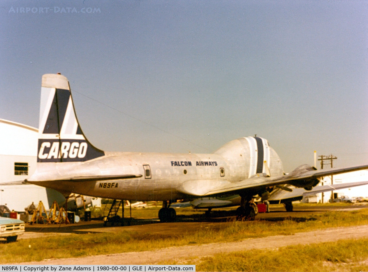 N89FA, 1944 Aviation Traders ATL-98 Carvair (C-54B) C/N 27249, Carvair at Gainesville, TX