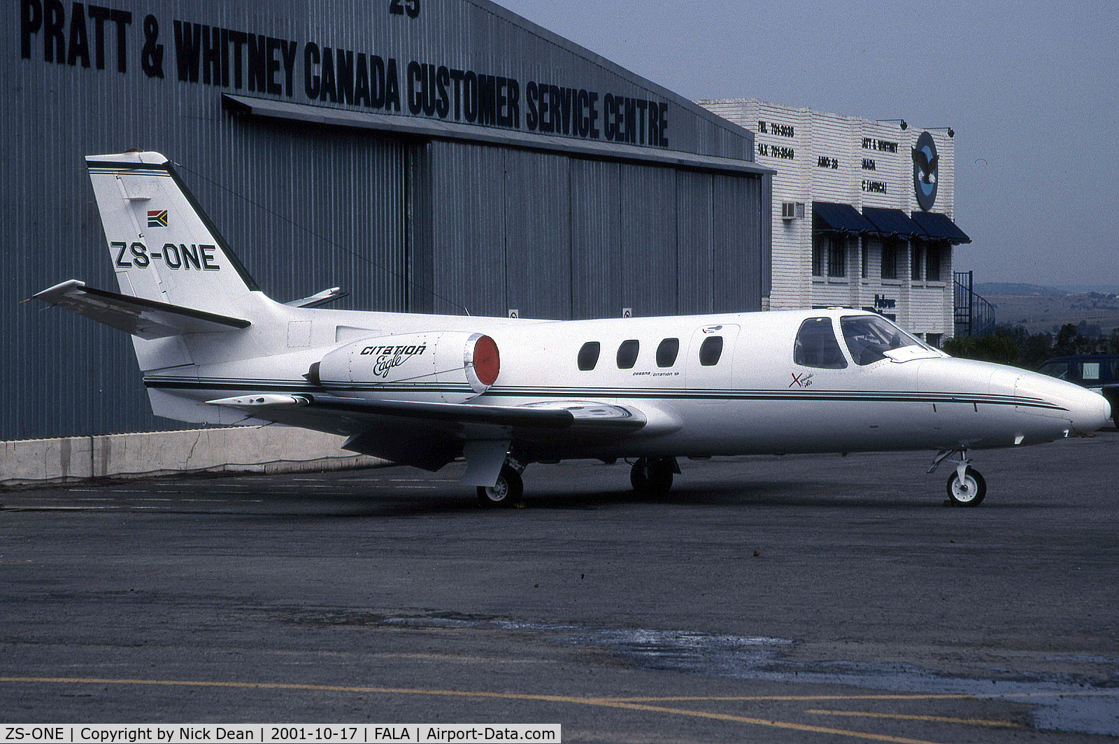 ZS-ONE, 1971 Cessna 500 Citation I Eagle C/N 500-0002, FALA