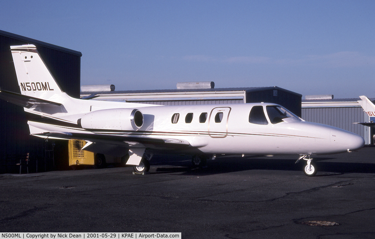 N500ML, 1975 Cessna 500 C/N 500-0074, KPAE