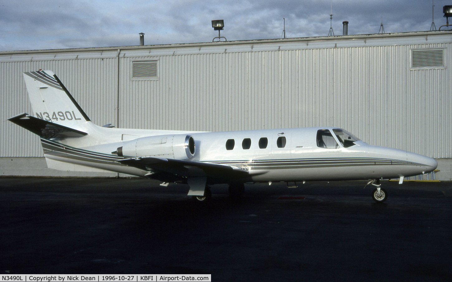 N3490L, 1973 Cessna 500 Citation I C/N 500-0128, KBFI
