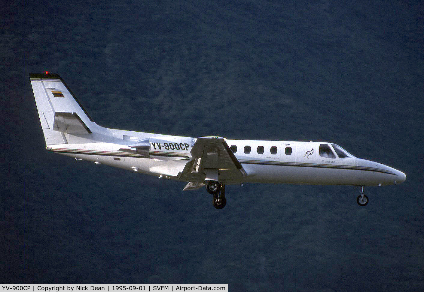 YV-900CP, 1980 Cessna 550 Citation II C/N 550-0192, SVFM