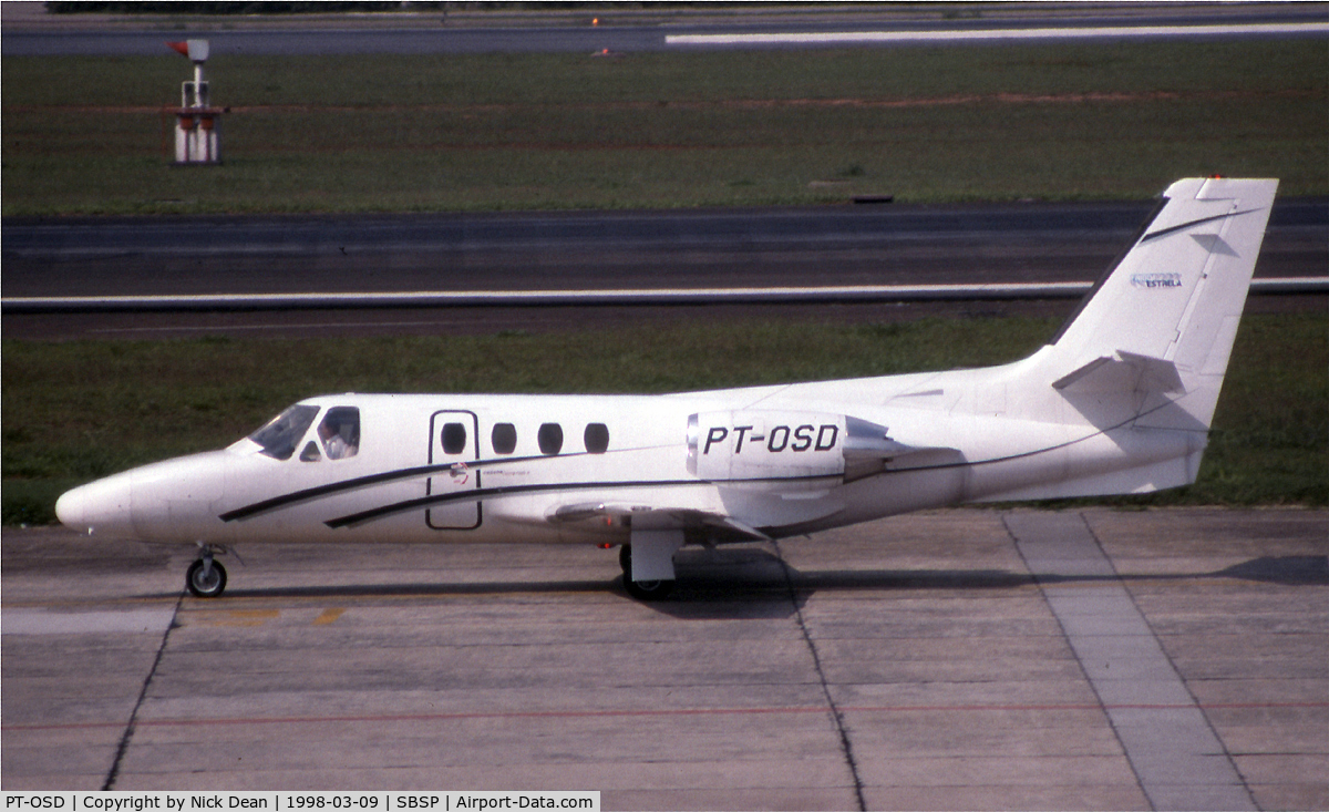 PT-OSD, Cessna 500 Citation I C/N 500-0325, SBSP