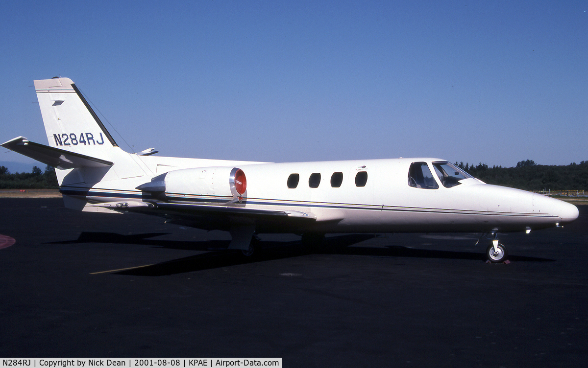 N284RJ, 1977 Cessna 501 Citation I/SP C/N 501-0005, KPAE