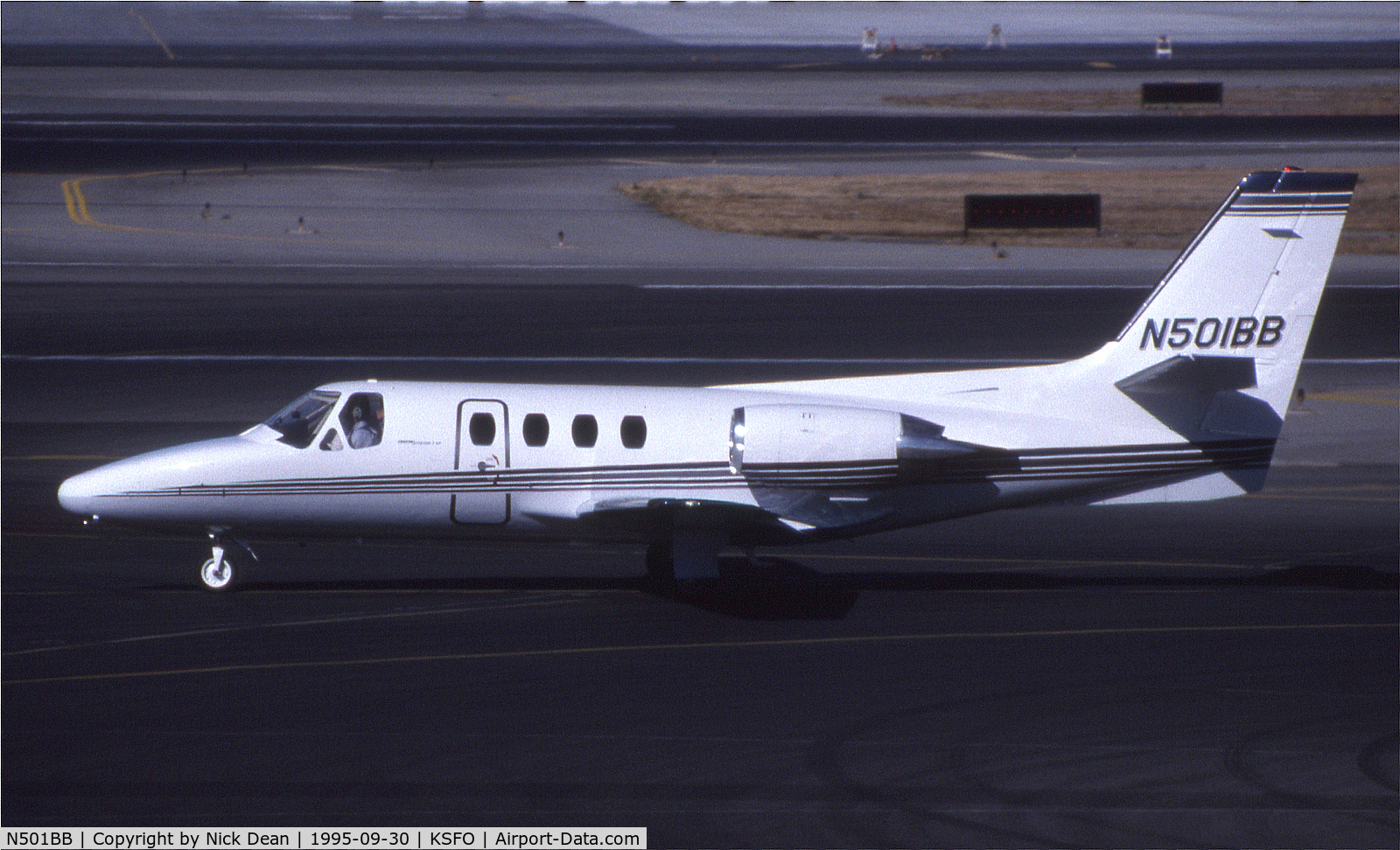 N501BB, 1978 Cessna 501 C/N 501-0087, KSFO