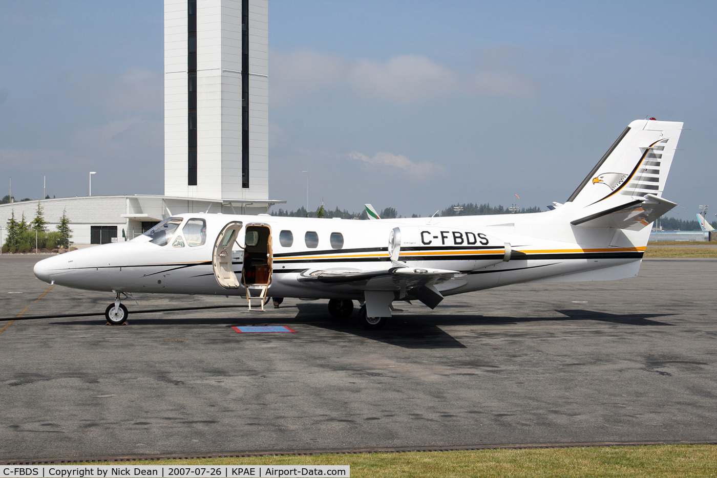 C-FBDS, 1979 Cessna 501 Citation I/SP C/N 501-0094, KPAE