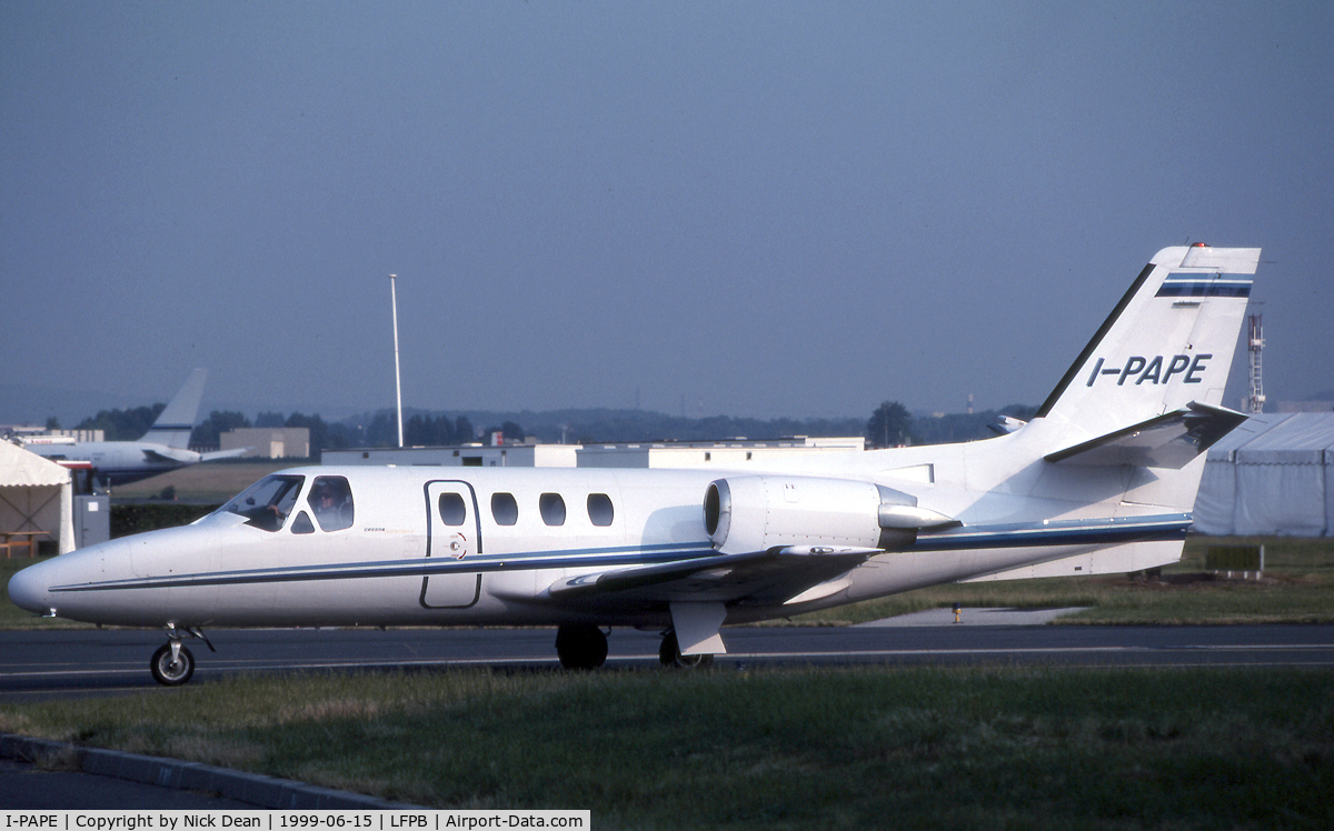 I-PAPE, 1982 Cessna 501 Citation I/SP C/N 501-0256, LFPB