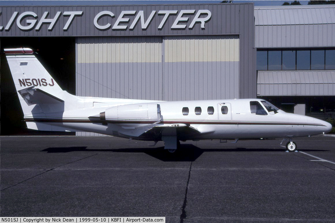 N501SJ, Cessna 501 Citation I/SP C/N 501-0281, KBFI