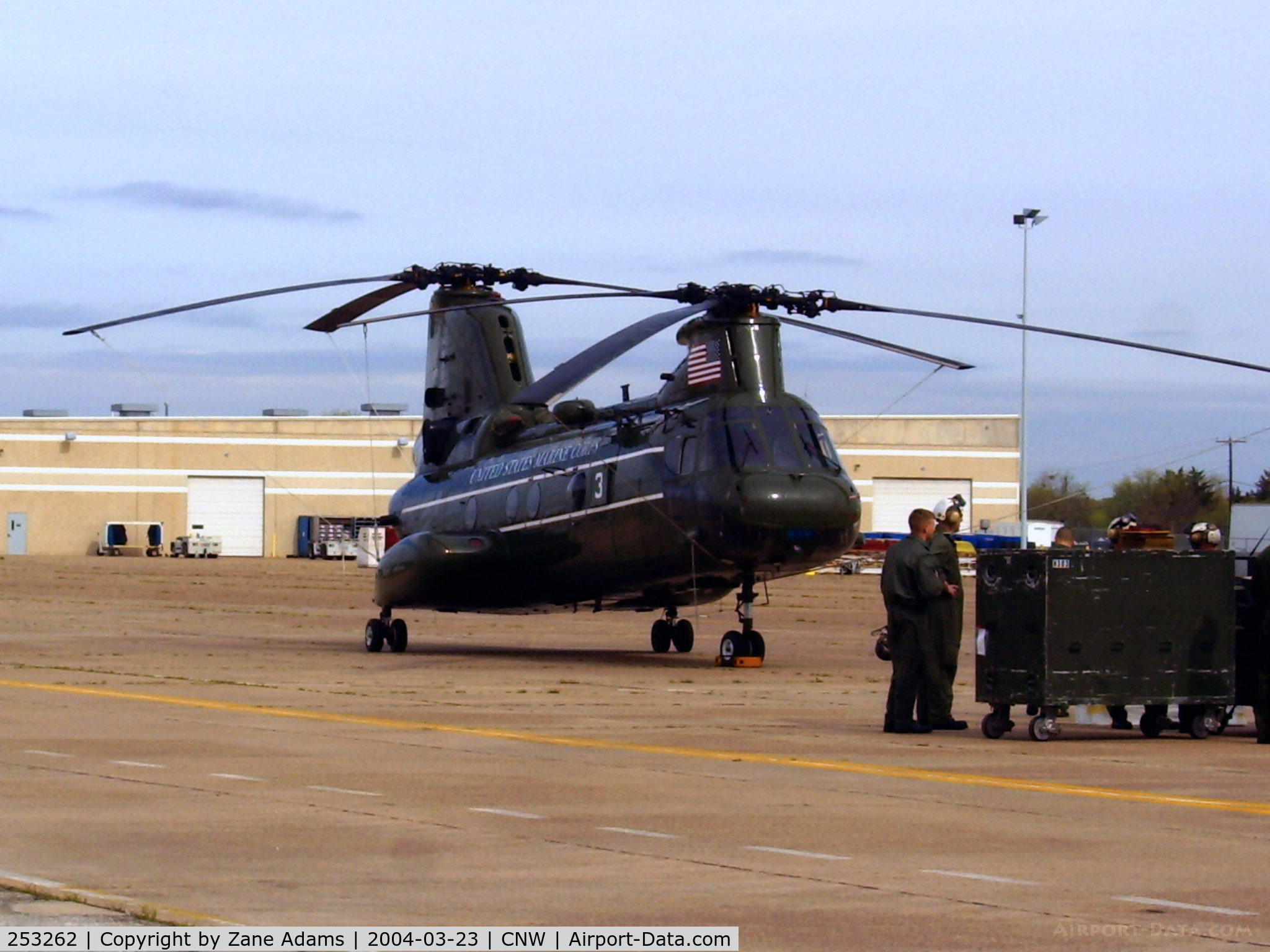 253262, Boeing Vertol CH-46E Sea Knight C/N Not found 253262, HMX-1 Presidentail Detail