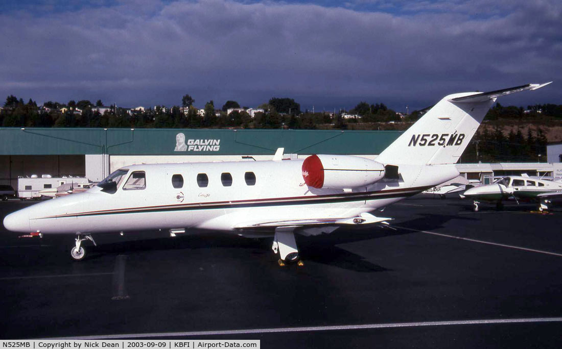 N525MB, 1993 Cessna 525 C/N 525-0036, KBFI