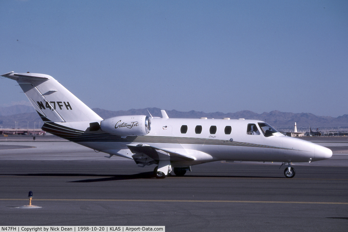 N47FH, 1993 Cessna 525 C/N 525-0047, KLAS