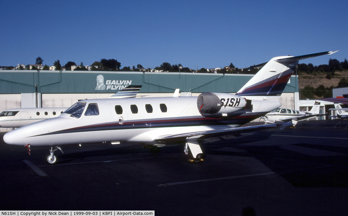 N61SH, 1995 Cessna 525 CitationJet C/N 525-0095, KBFI