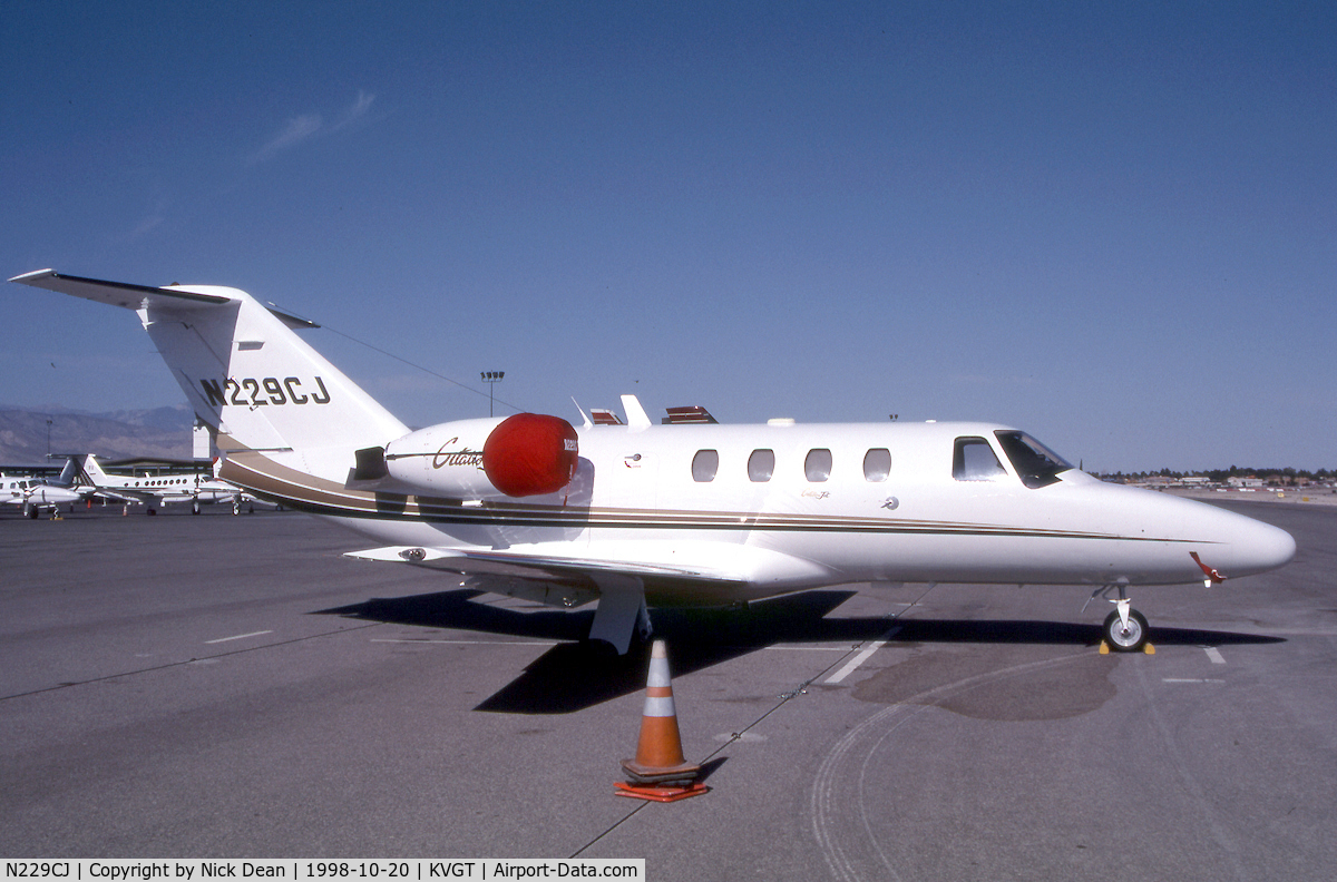 N229CJ, 1996 Cessna 525 CitationJet C/N 525-0129, KVGT