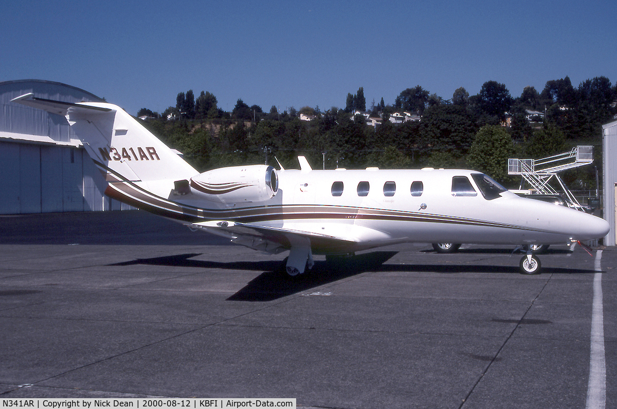 N341AR, 1999 Cessna 525 C/N 525-0341, KBFI