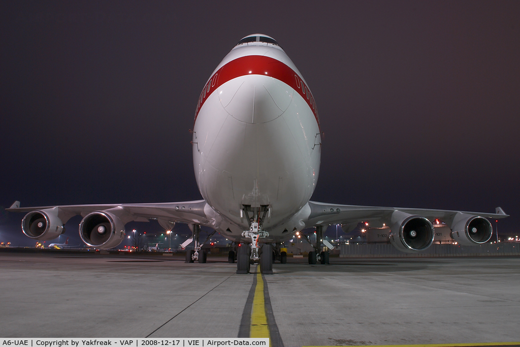 A6-UAE, 1999 Boeing 747-48EM C/N 28551, UAE Government Boeing 747-400